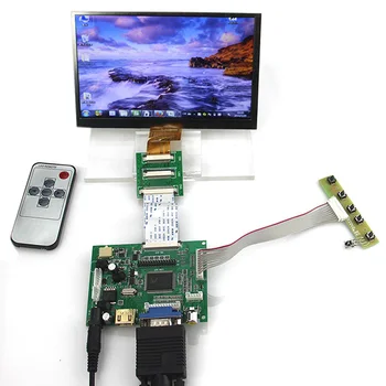 RasPi RPi Vaarika Pi, 7 tolline 1024x600 LCD Ekraan+Kontrolleri Draiver Juhatuse