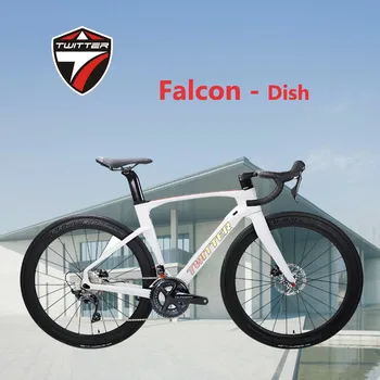 TWITTER bicicleta22S falcon R8020 high-end süsinikkiust road bike hüdrauliline ketaspidur professional racing велосипед kruusa bike